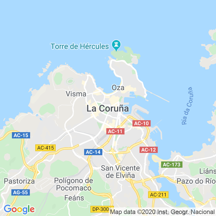 Código Postal de Carreira (Viñas) en Coruña