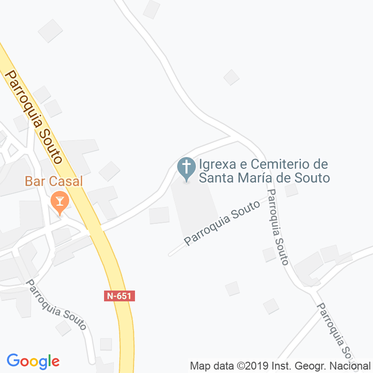 Código Postal de Granxa De Souto en Coruña