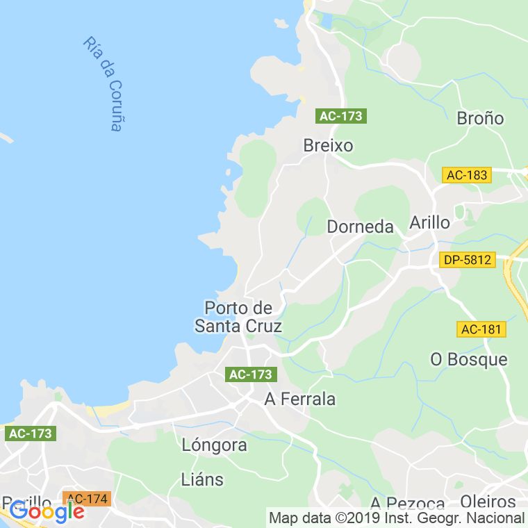 Código Postal de Aguieira, A (Grañas Do Sor, As) en Coruña