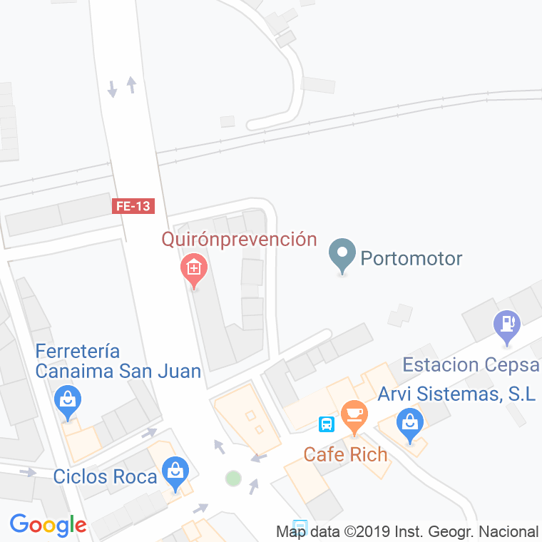 Código Postal calle Rio Tambre en Ferrol