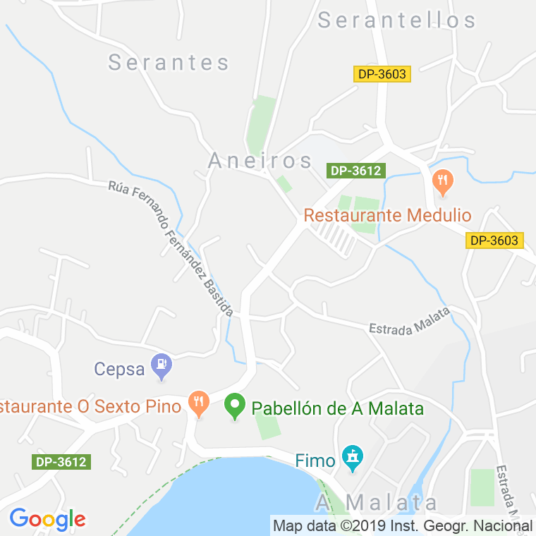 Código Postal calle Diecinueve De Febrero, avenida en Ferrol