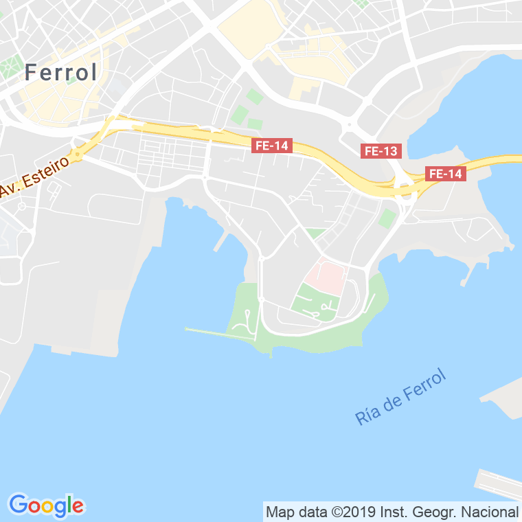 Código Postal calle Mar, avenida en Ferrol