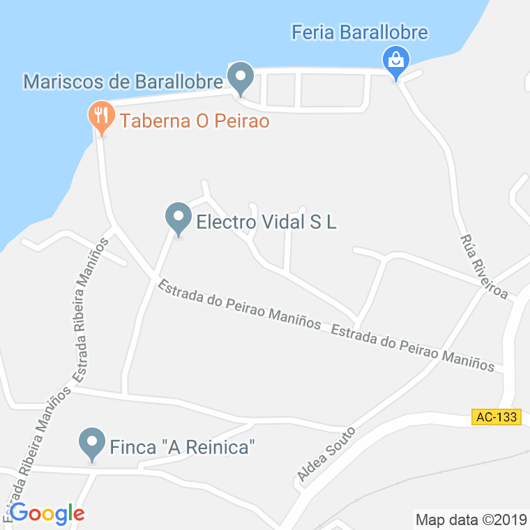 Código Postal de Bouza Da Pena (Barallobre) en Coruña