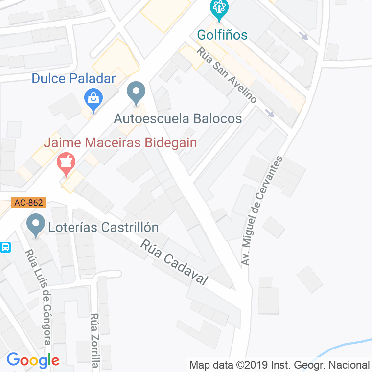 Código Postal de Areosa (Naron) en Coruña