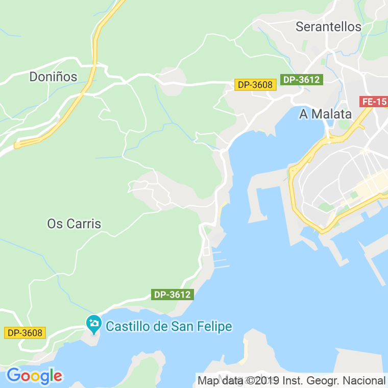 Código Postal de Graña, A (Ferrol) en Coruña