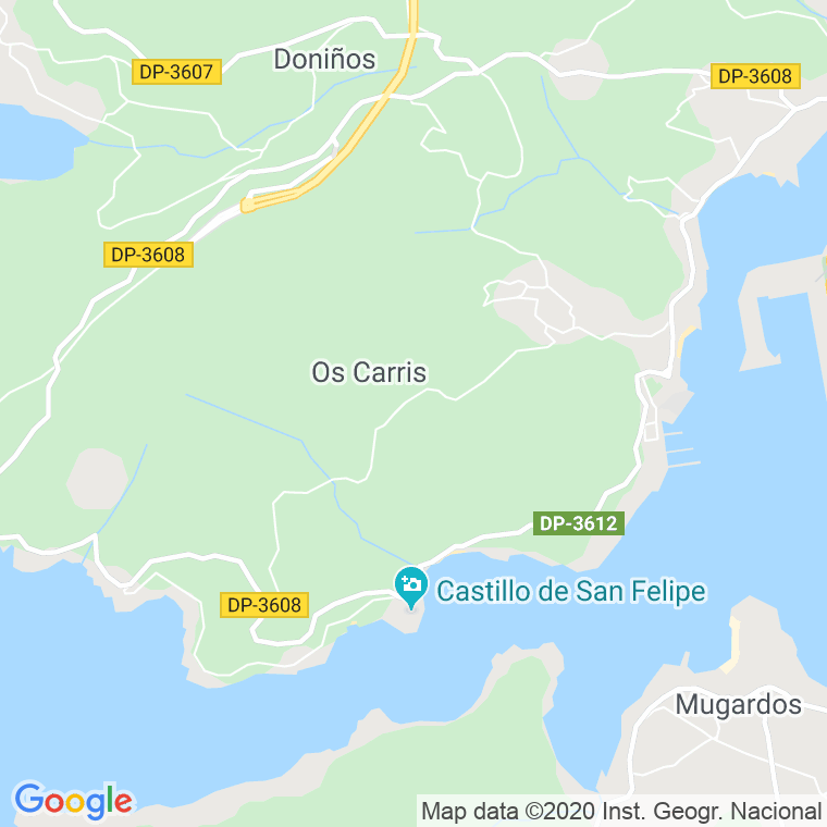 Código Postal de Feira Do Dous en Coruña