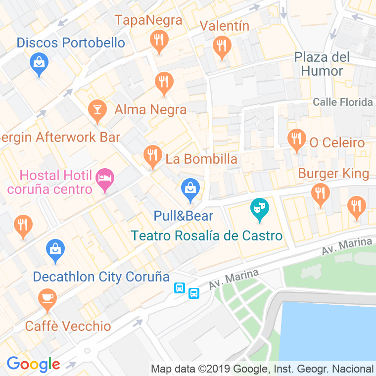 Código Postal de Bra en Coruña