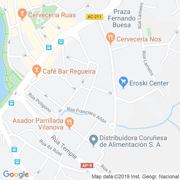 Código Postal de Estanque (O Temple) en Coruña
