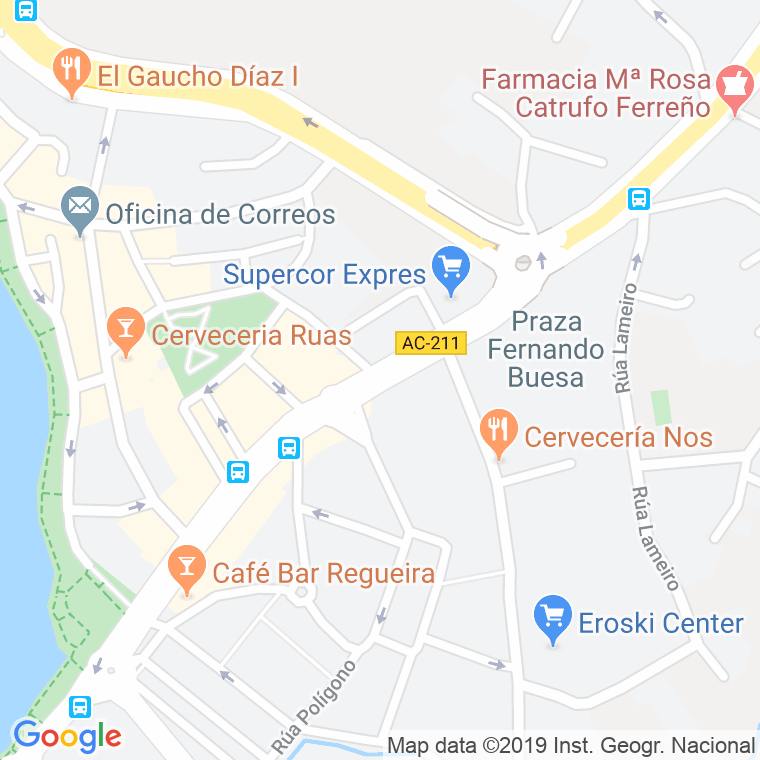 Código Postal de Tapia (Burgo, O) en Coruña
