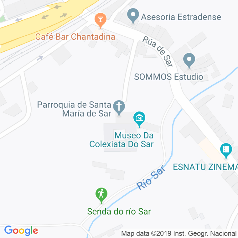 Código Postal calle Cruceiro De Sar, Do en Santiago de Compostela