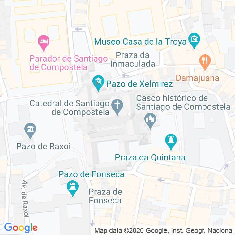 Código Postal calle Cendal, Do, travesa en Santiago de Compostela