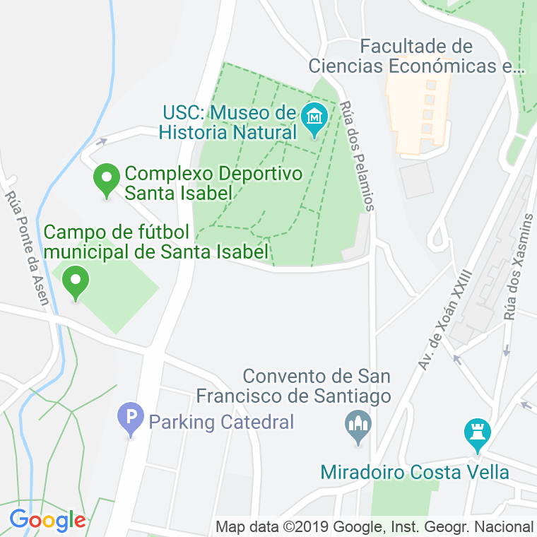 Código Postal calle Moron en Santiago de Compostela