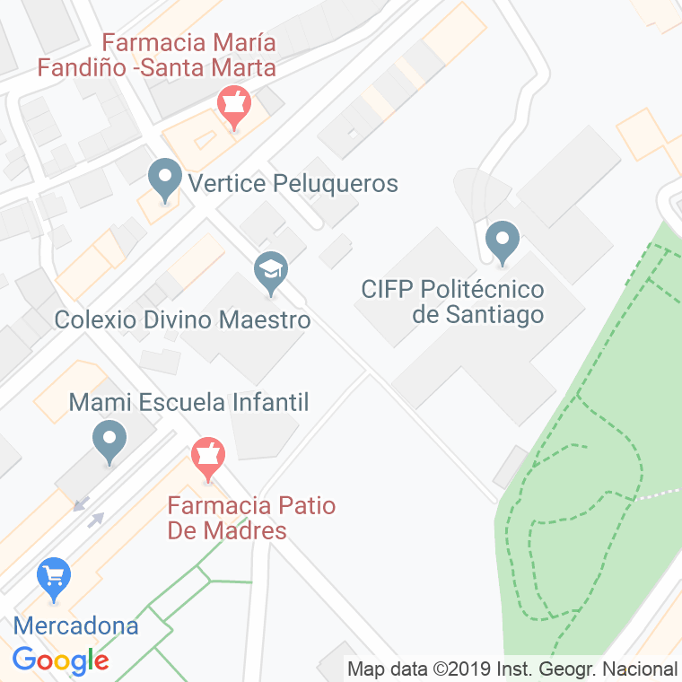 Código Postal calle Blanco Najera en Santiago de Compostela