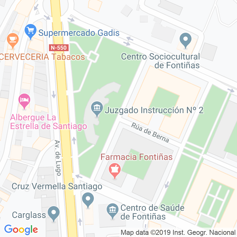 Código Postal calle Viena en Santiago de Compostela