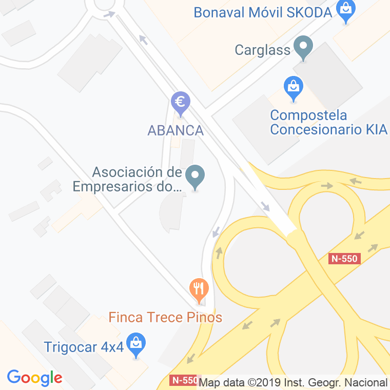 Código Postal de Poligono Do Tambre en Coruña