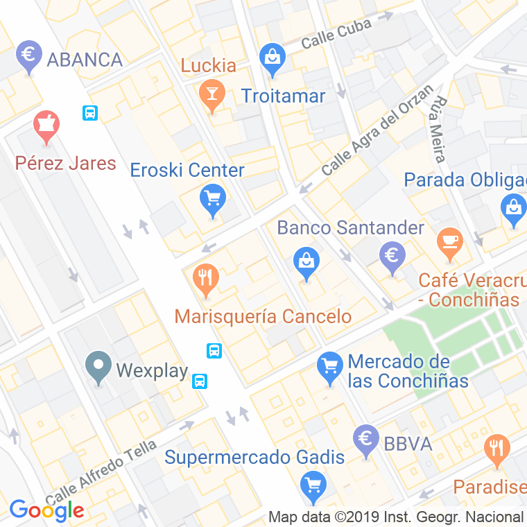 Código Postal de Chouciño, O en Coruña