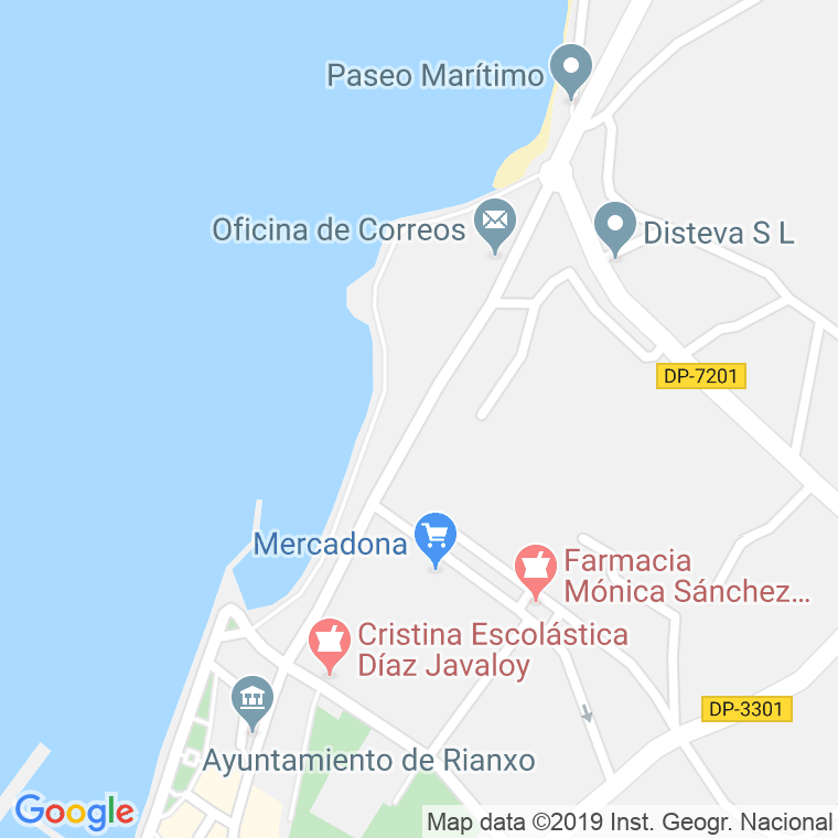 Código Postal de Rinlo en Coruña