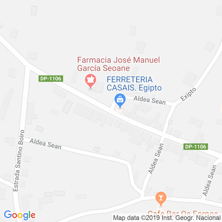 Código Postal de Sean (Abanqueiro) en Coruña