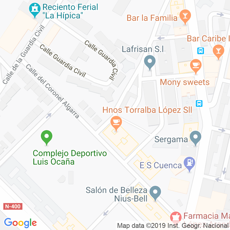 Código Postal calle Magdalena Santiago en Cuenca