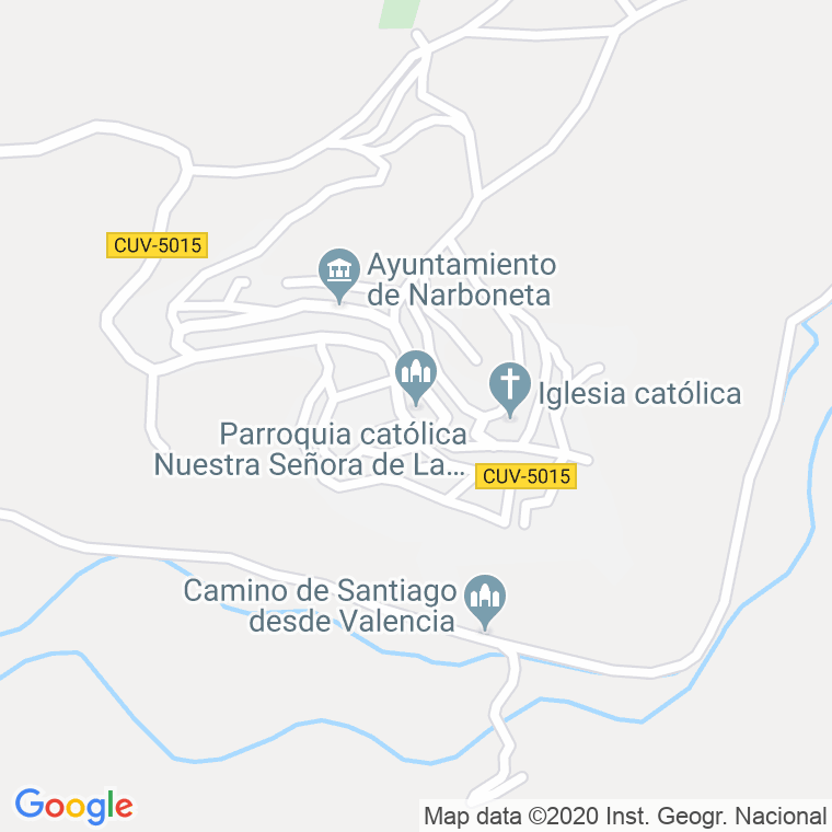 Código Postal de Narboneta en Cuenca