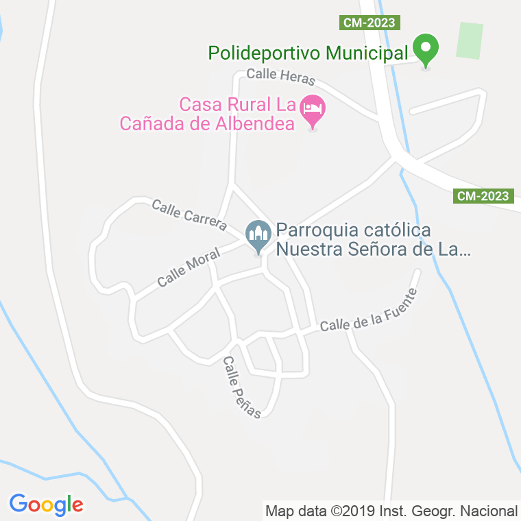 Código Postal de Albendea en Cuenca