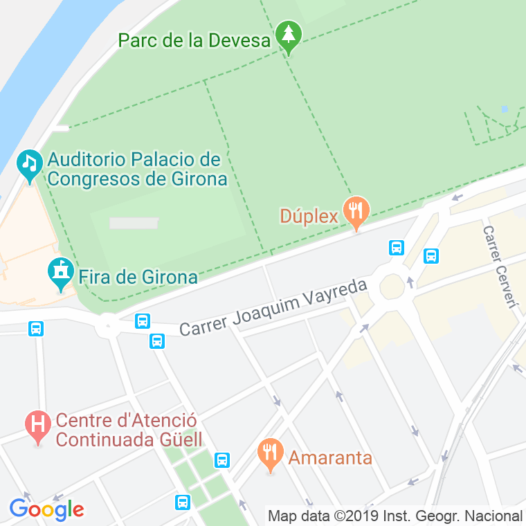 Código Postal calle Camp De Mart en Girona