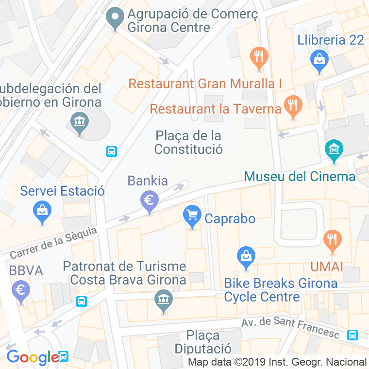 Código Postal calle Cristofol Grober en Girona