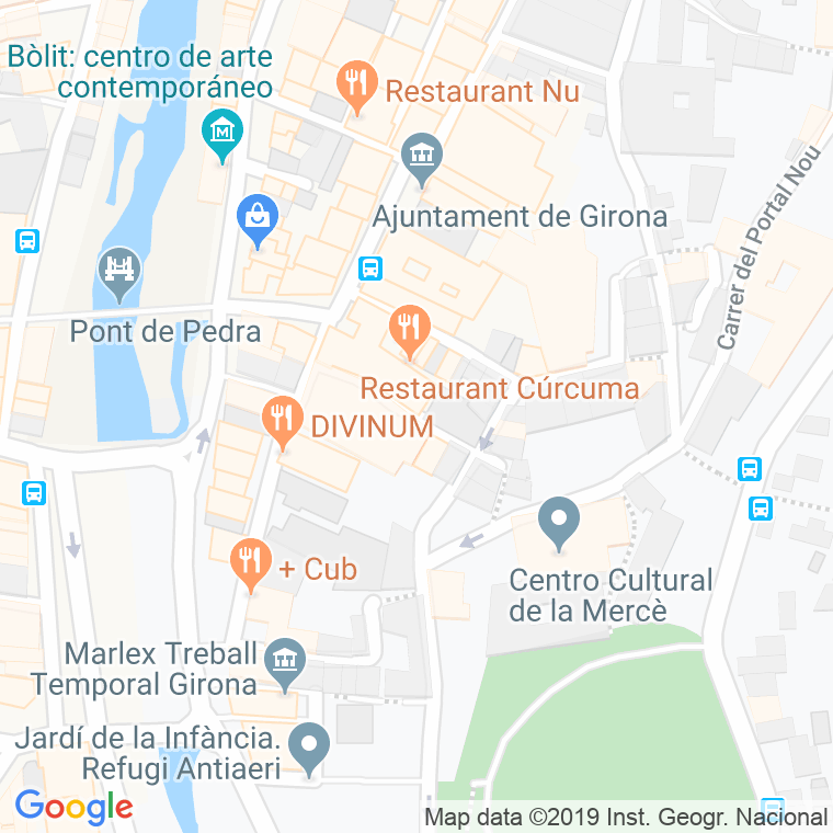 Código Postal calle Auriga, travessia en Girona
