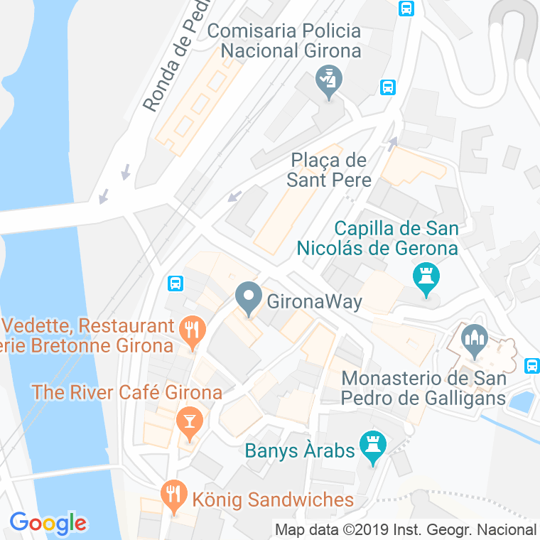 Código Postal calle Bellaire en Girona