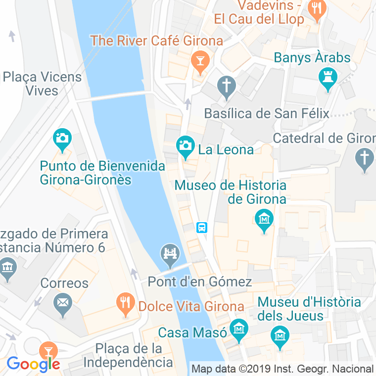 Código Postal calle Calderers en Girona