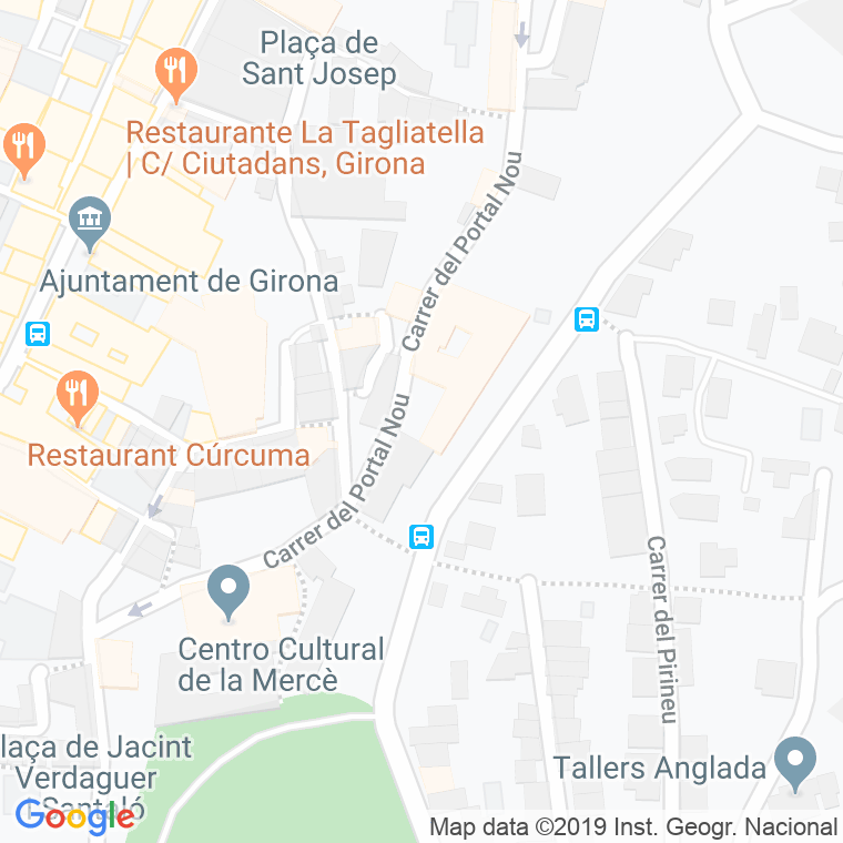 Código Postal calle Maria Gay I Tibau, passatge en Girona