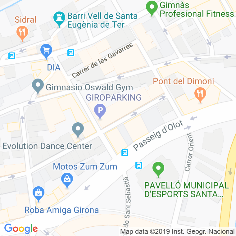 Código Postal calle Mosques en Girona