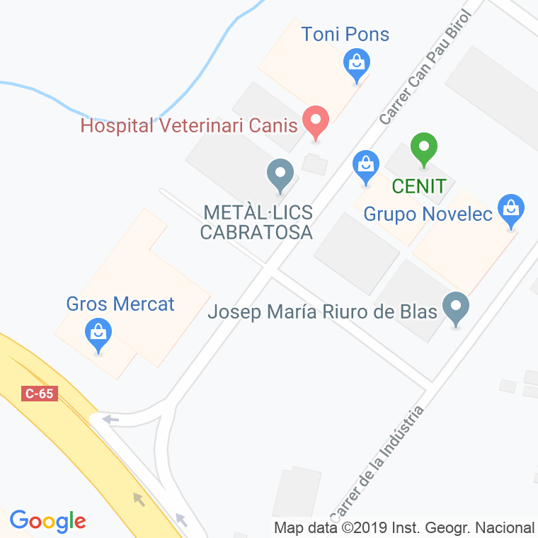 Código Postal calle Aiguaviva, D' en Girona