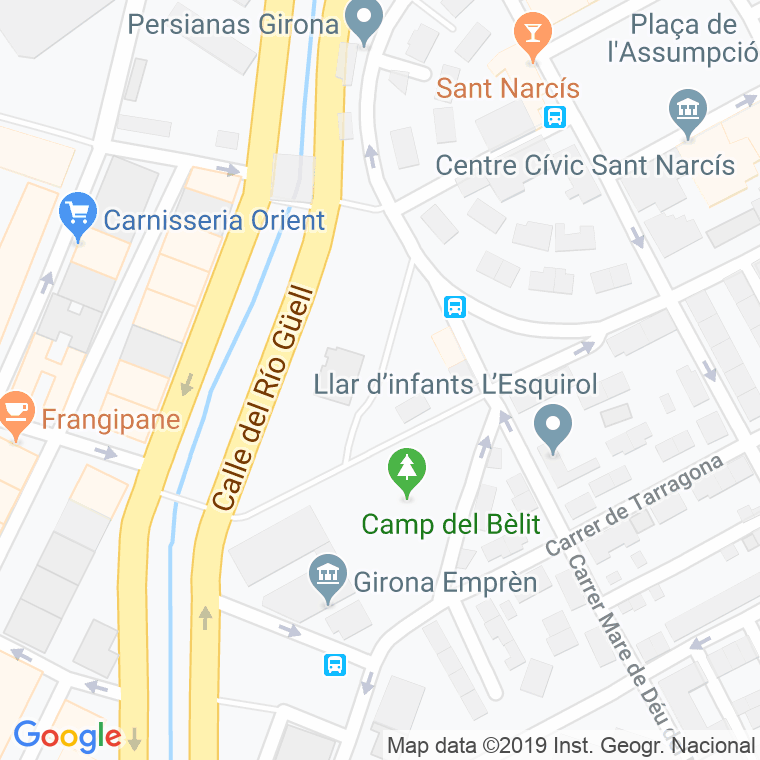 Código Postal calle Miquel Santalo I Sors en Girona