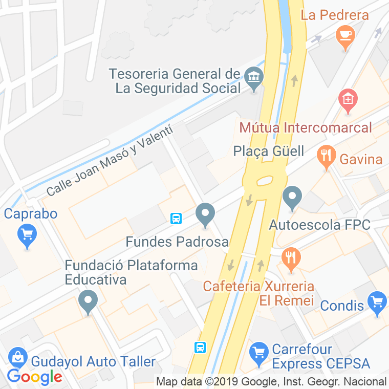 Código Postal calle Antoni Rovira I Virgili en Girona