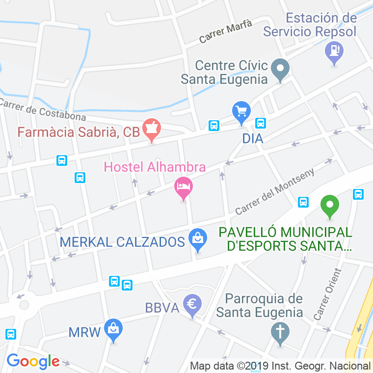 Código Postal calle Basagoda en Girona
