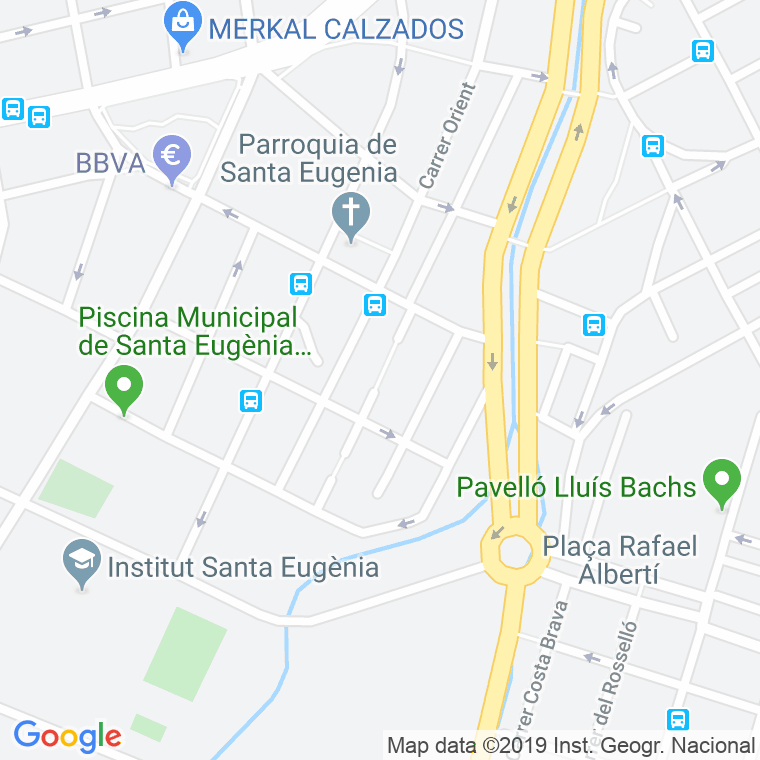 Código Postal calle Campcardos, passatge en Girona