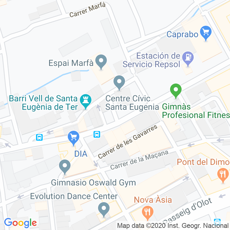 Código Postal calle Francesc Estival Cisa en Girona