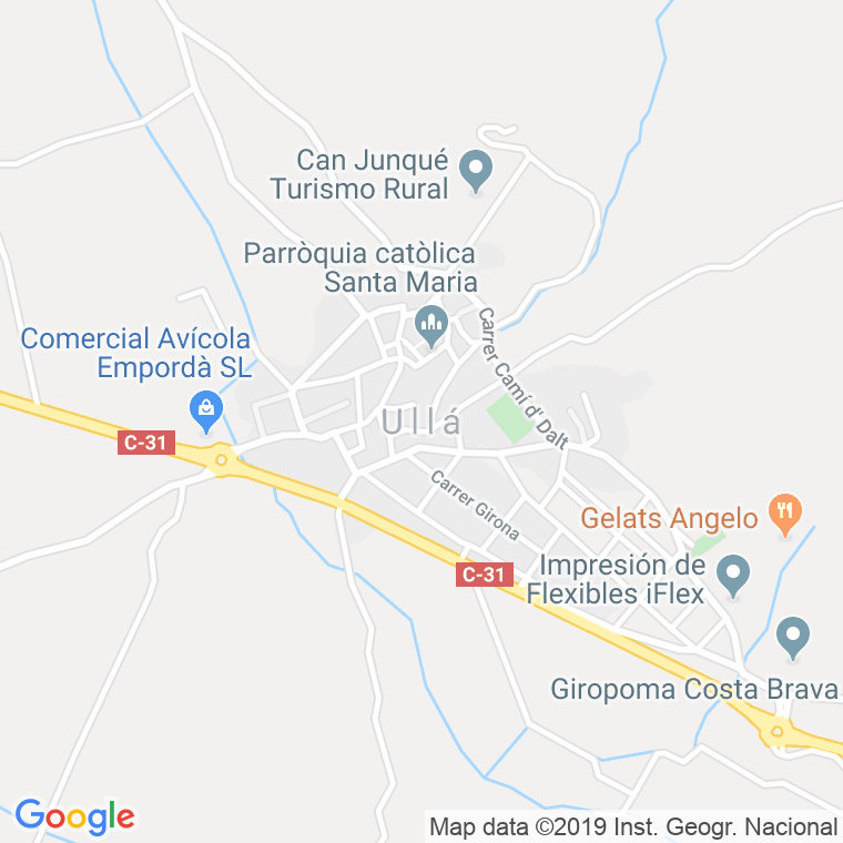 Código Postal de Ulla en Girona