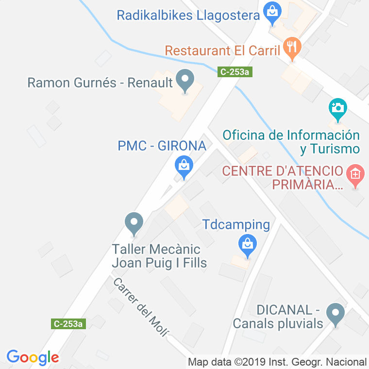 Código Postal de Veinat De Llobatera en Girona