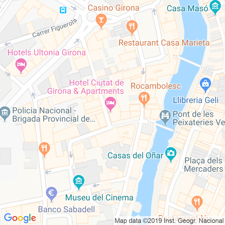 Código Postal de Manso Blanc en Girona