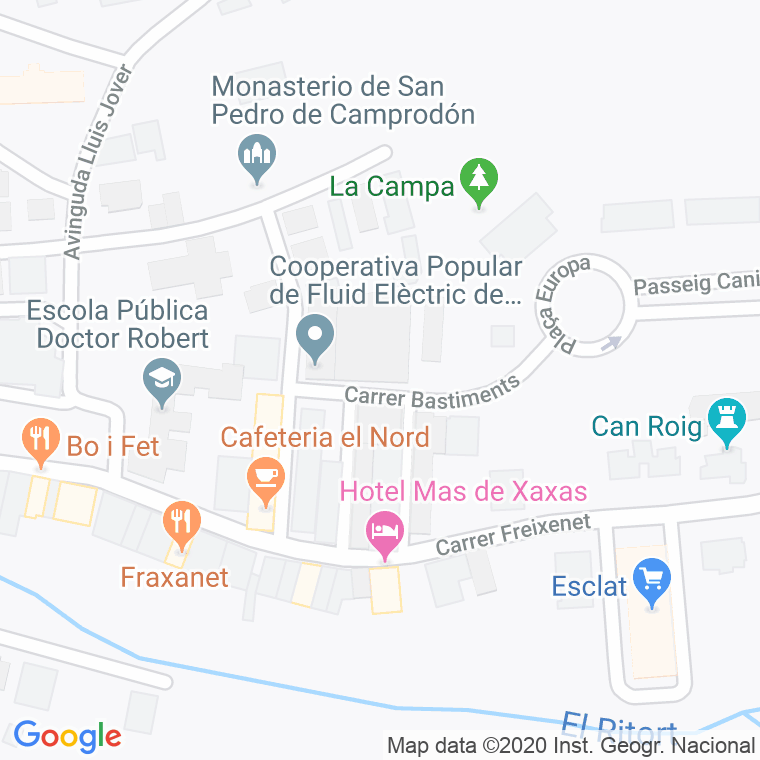 Código Postal de Freixenet De Dalt en Girona