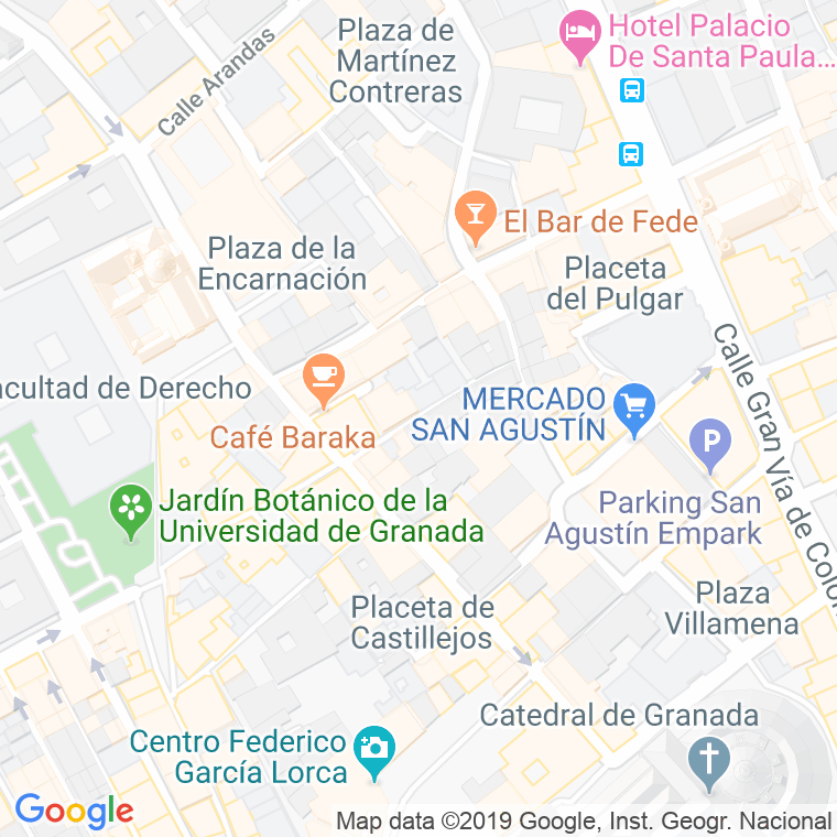 Código Postal calle Candiota en Granada