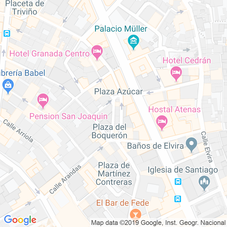 Código Postal calle Laurel Alta Del Boqueron en Granada