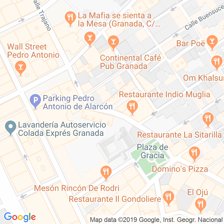 Código Postal calle Casillas De Prats en Granada