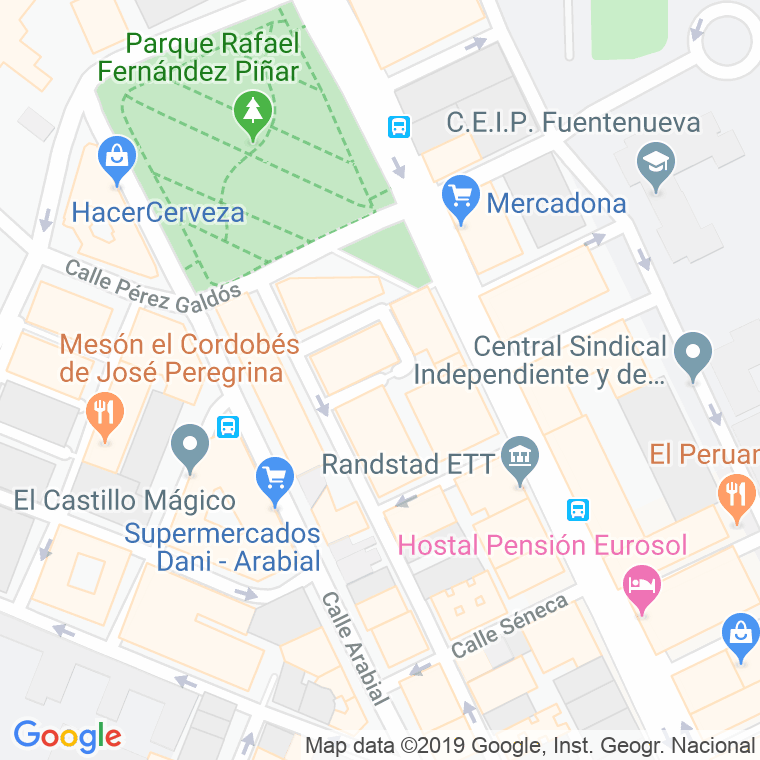 Código Postal calle Venecia en Granada
