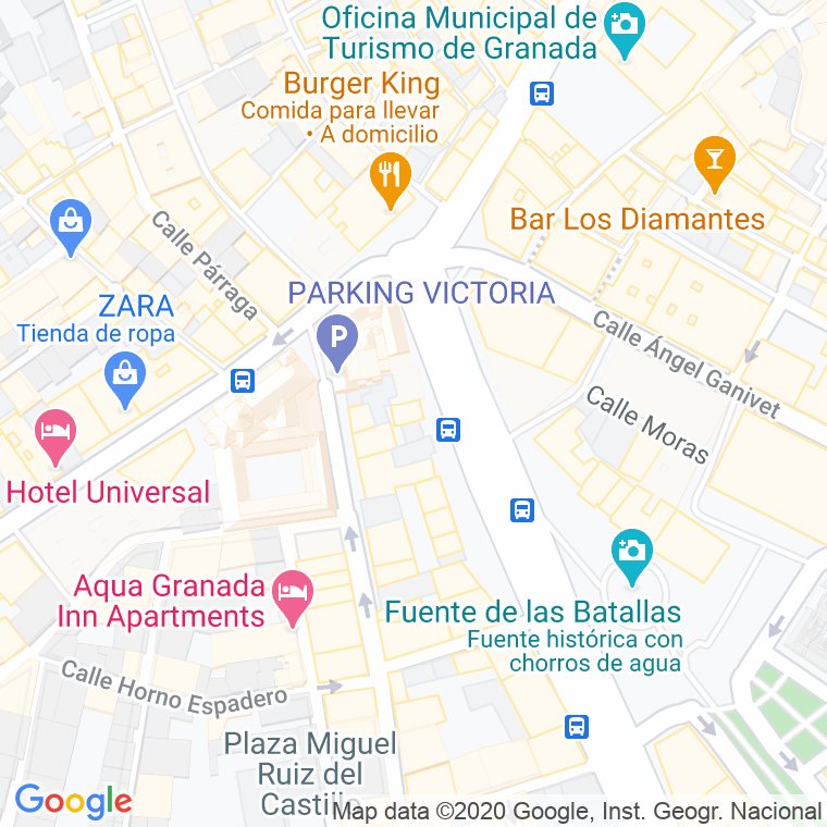 Código Postal calle San Enrique en Granada