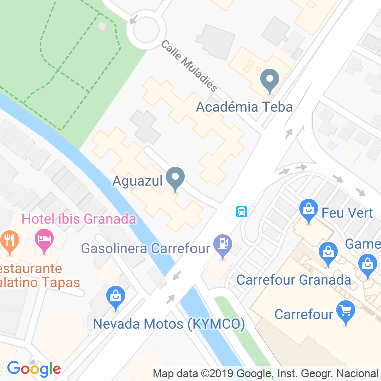 Código Postal calle Colonia De San Sebastian en Granada