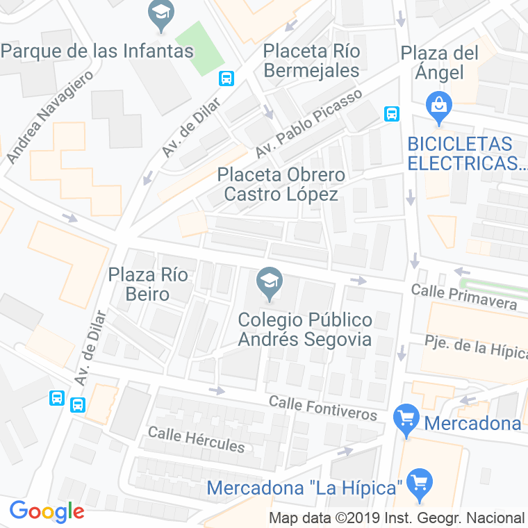 Código Postal calle Duque De San Pedro De Galatino, avenida (Impares Del 1 Al Final)  (Pares Del 2 Al Final) en Granada