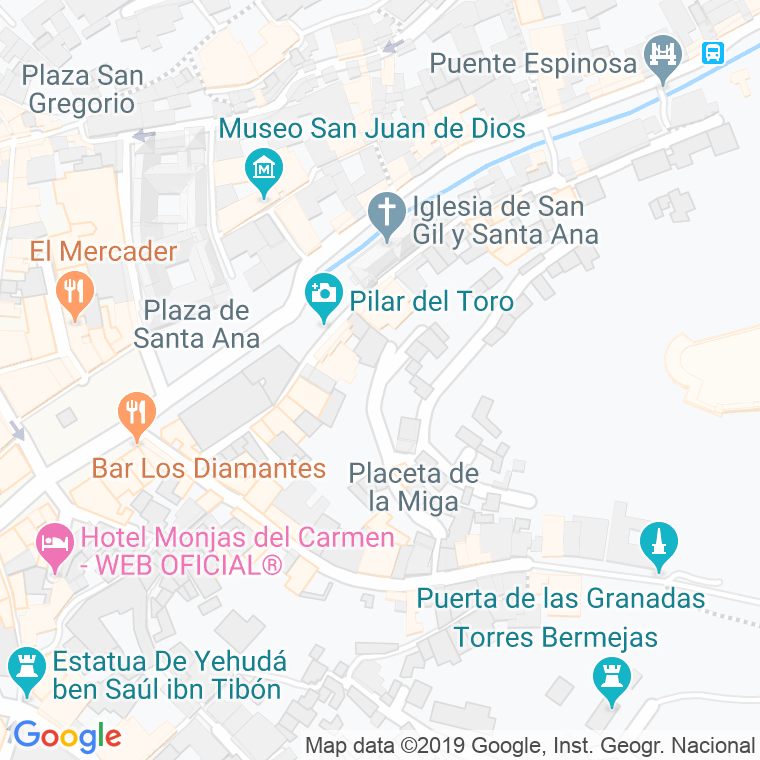 Código Postal calle Almanzora Baja en Granada